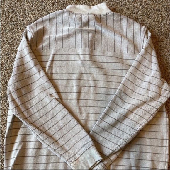 Tasso Elba Mens Large 1/4 Zip Sweater - Picture 2 of 4